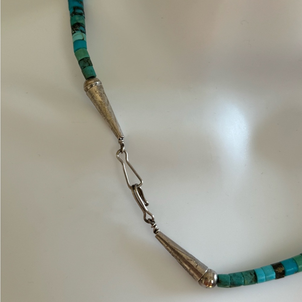 VINTAGE SOUTHWESTERN NECKLACE - Picture 6 of 6